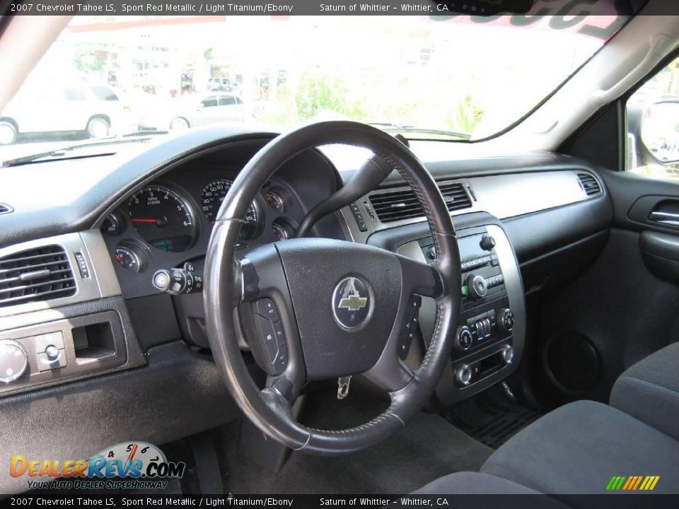 2007 Chevrolet Tahoe LS Sport Red Metallic / Light Titanium/Ebony Photo #13