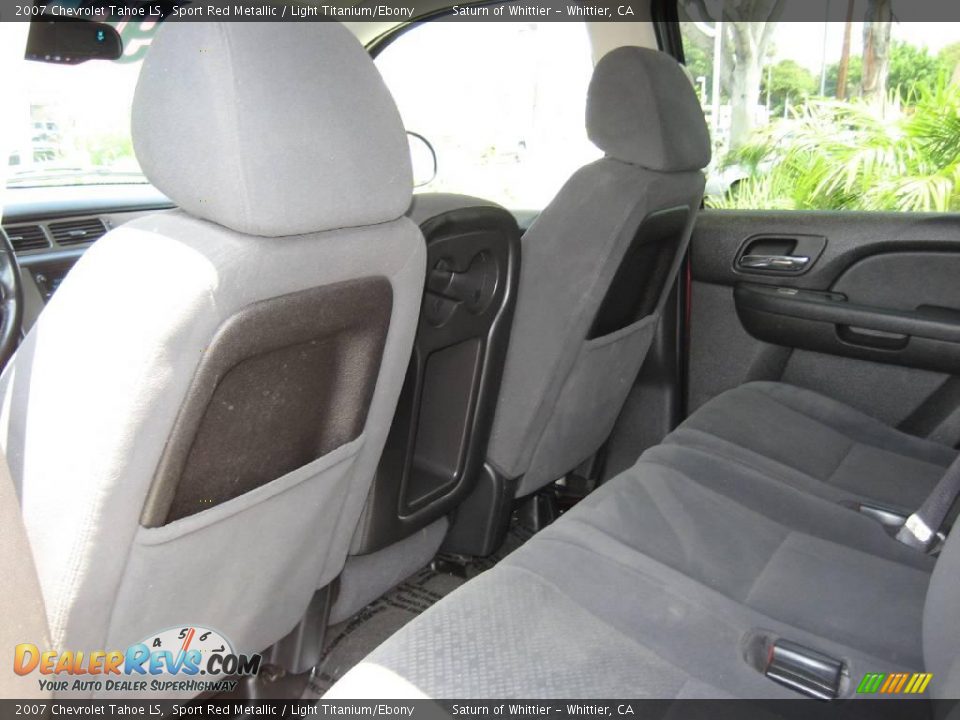2007 Chevrolet Tahoe LS Sport Red Metallic / Light Titanium/Ebony Photo #14