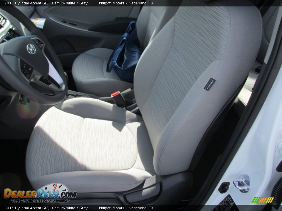 Front Seat of 2015 Hyundai Accent GLS Photo #21