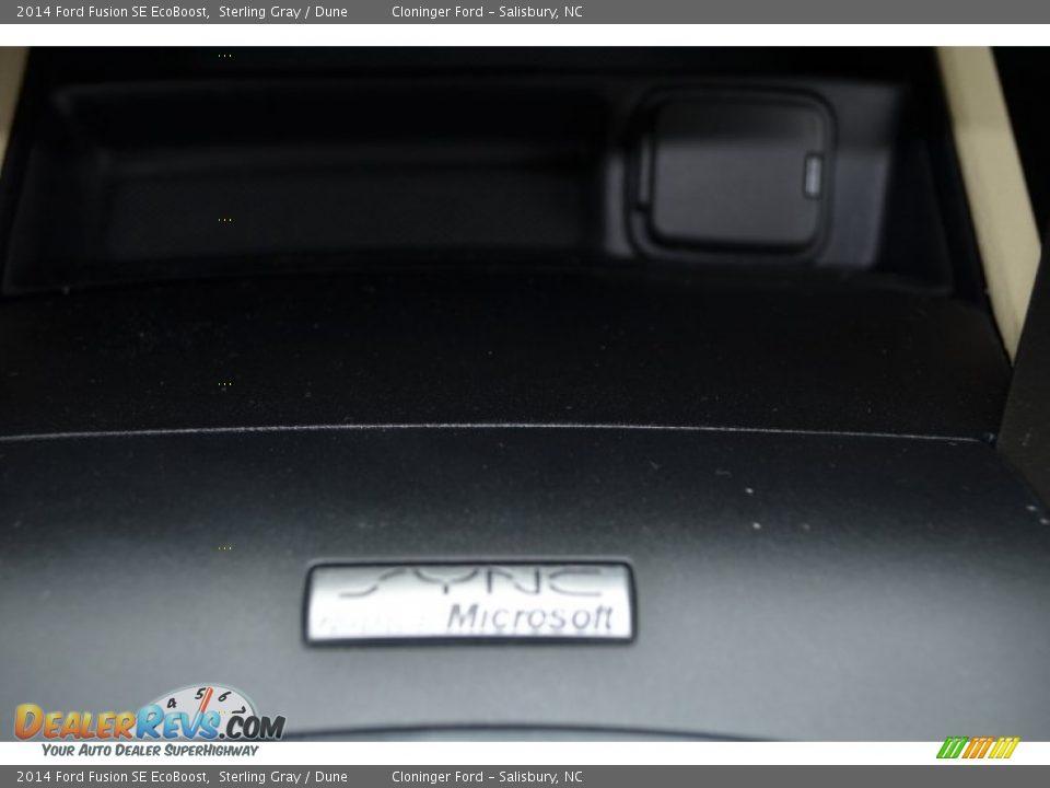 2014 Ford Fusion SE EcoBoost Sterling Gray / Dune Photo #17