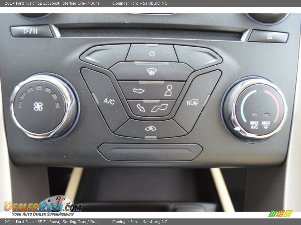 2014 Ford Fusion SE EcoBoost Sterling Gray / Dune Photo #19