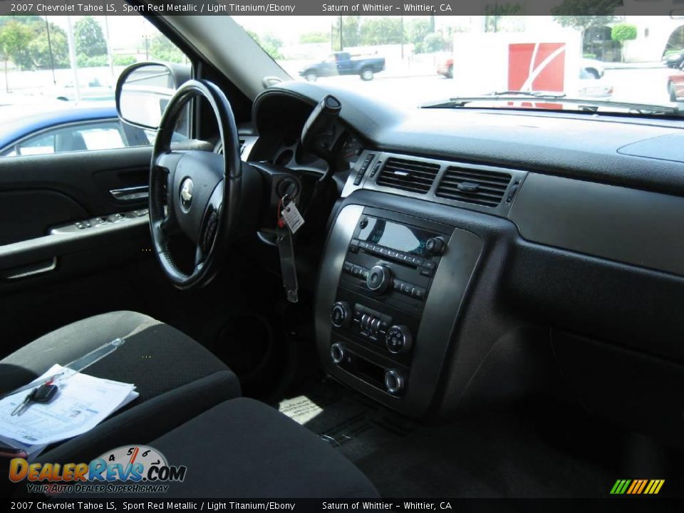 2007 Chevrolet Tahoe LS Sport Red Metallic / Light Titanium/Ebony Photo #16