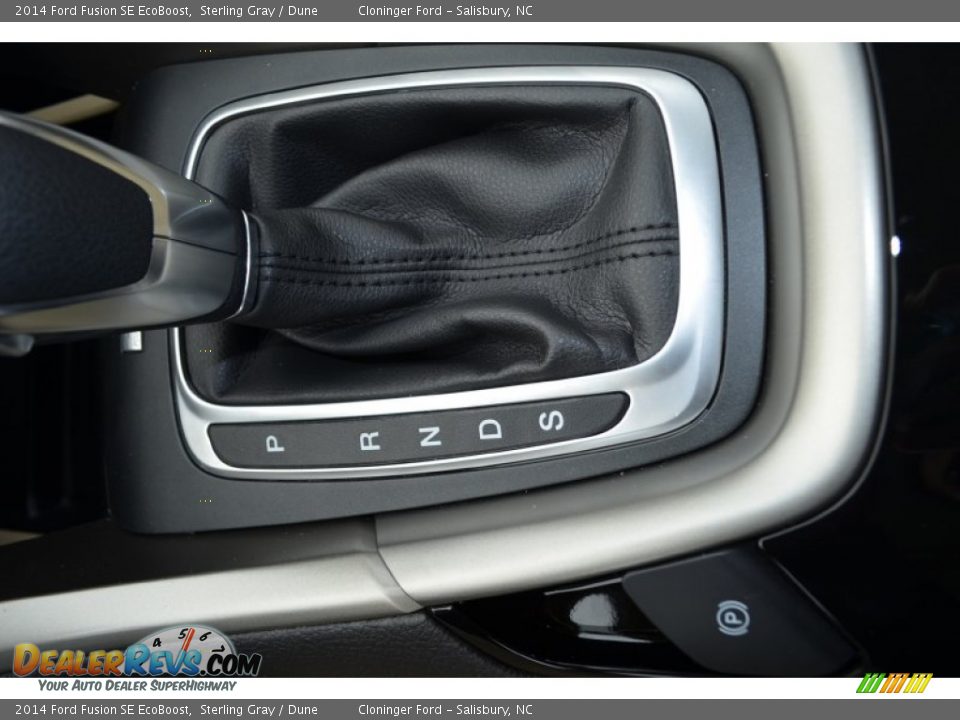2014 Ford Fusion SE EcoBoost Sterling Gray / Dune Photo #20
