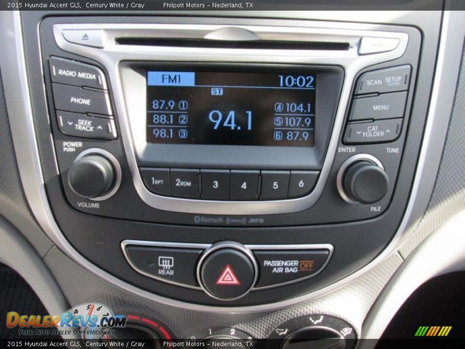 Audio System of 2015 Hyundai Accent GLS Photo #25
