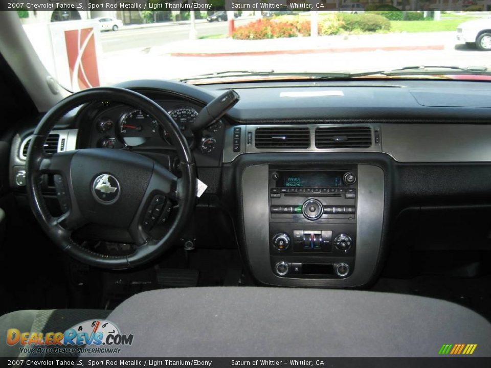2007 Chevrolet Tahoe LS Sport Red Metallic / Light Titanium/Ebony Photo #17