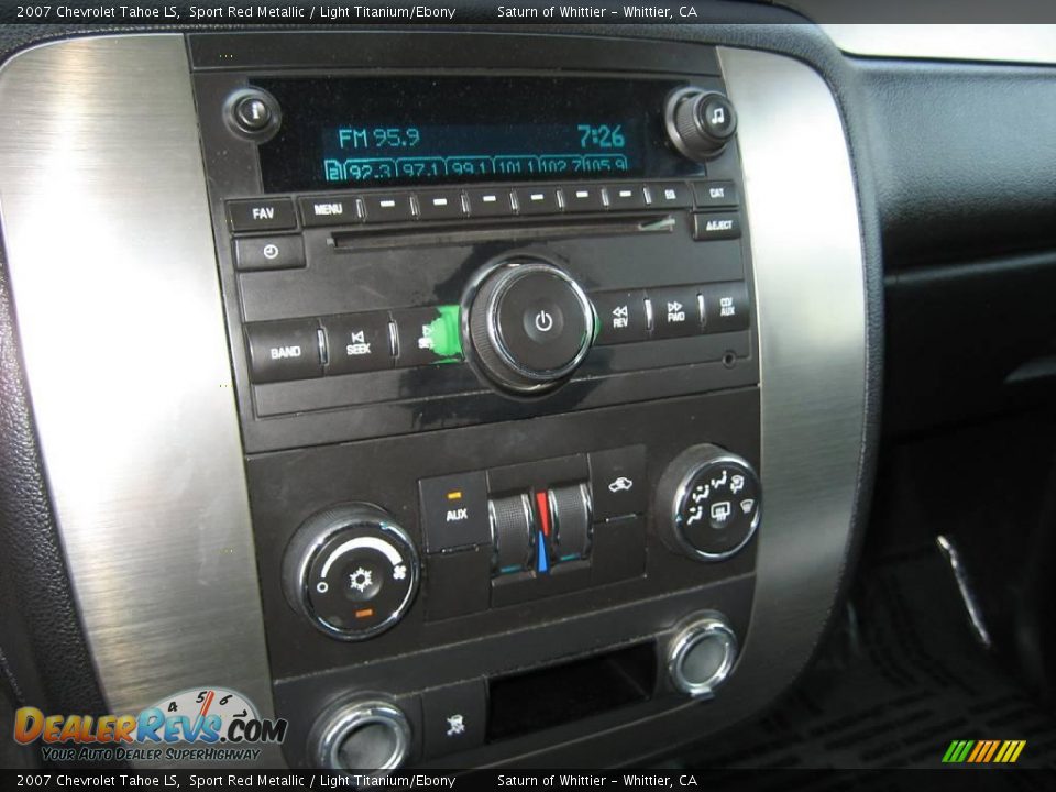 2007 Chevrolet Tahoe LS Sport Red Metallic / Light Titanium/Ebony Photo #18