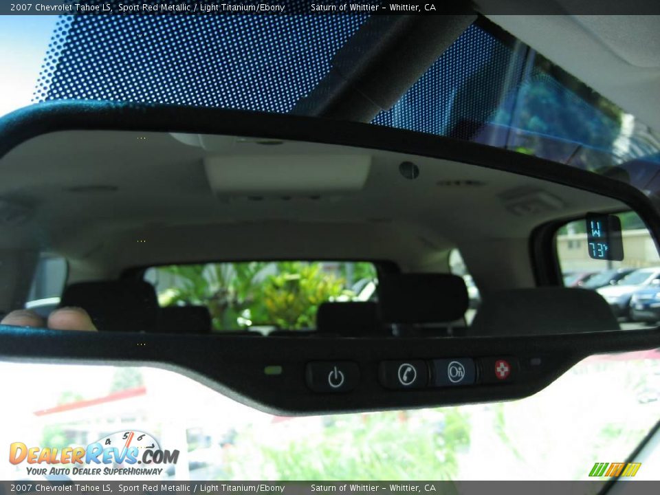 2007 Chevrolet Tahoe LS Sport Red Metallic / Light Titanium/Ebony Photo #20