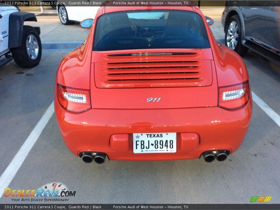 2011 Porsche 911 Carrera S Coupe Guards Red / Black Photo #3