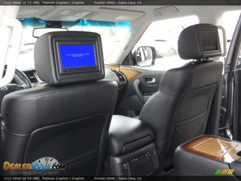 2012 Infiniti QX 56 4WD Platinum Graphite / Graphite Photo #14