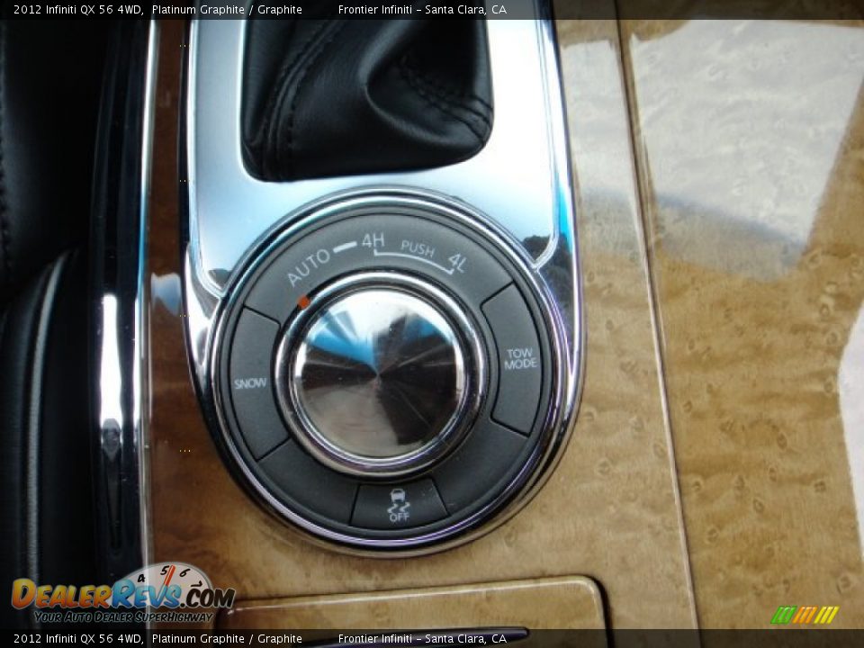 2012 Infiniti QX 56 4WD Platinum Graphite / Graphite Photo #26