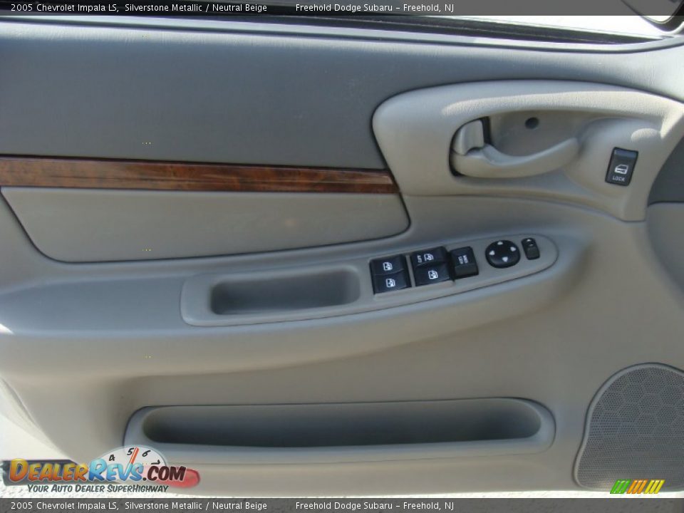 2005 Chevrolet Impala LS Silverstone Metallic / Neutral Beige Photo #12