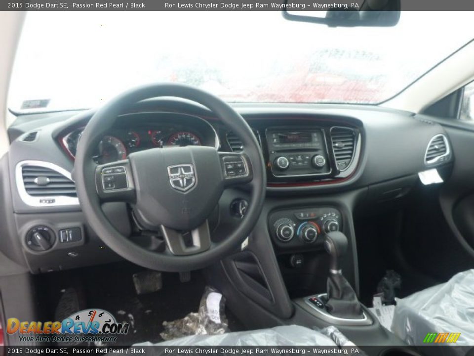 2015 Dodge Dart SE Passion Red Pearl / Black Photo #12
