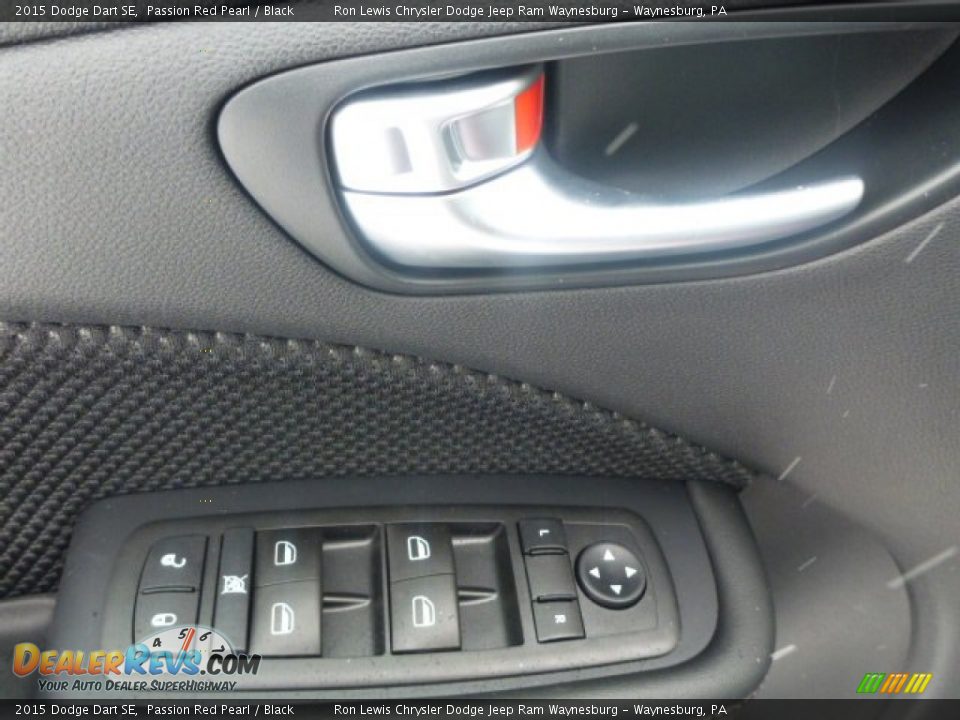 2015 Dodge Dart SE Passion Red Pearl / Black Photo #13