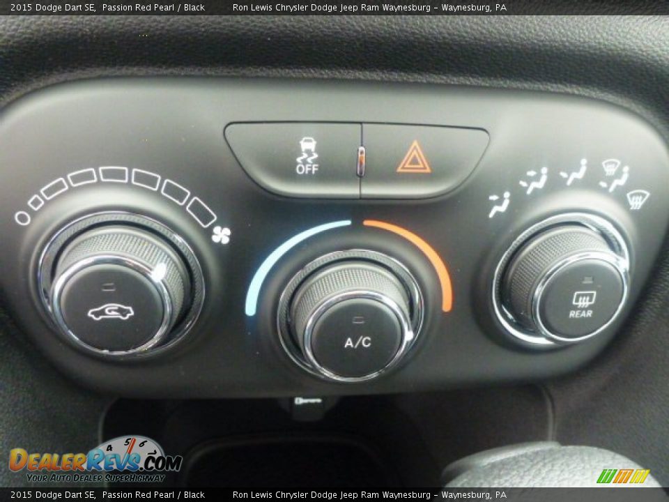 2015 Dodge Dart SE Passion Red Pearl / Black Photo #19