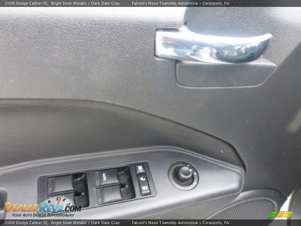 2008 Dodge Caliber SE Bright Silver Metallic / Dark Slate Gray Photo #14