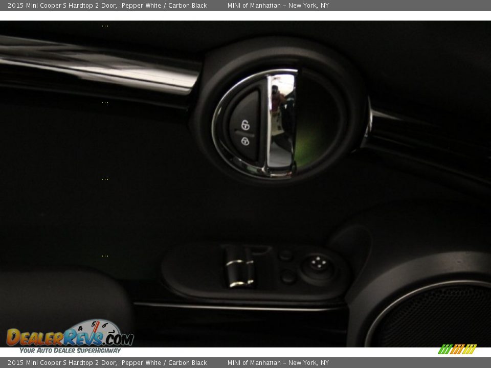 2015 Mini Cooper S Hardtop 2 Door Pepper White / Carbon Black Photo #7