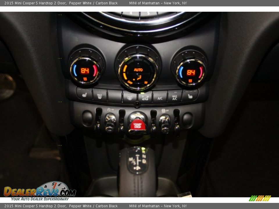 2015 Mini Cooper S Hardtop 2 Door Pepper White / Carbon Black Photo #14