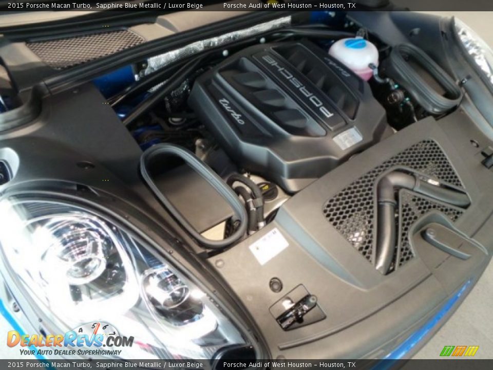 2015 Porsche Macan Turbo 3.6 Liter DFI Twin-Turbocharged DOHC 24-Valve VarioCam Plus V6 Engine Photo #28