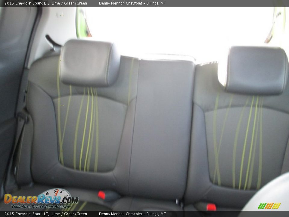 Rear Seat of 2015 Chevrolet Spark LT Photo #9