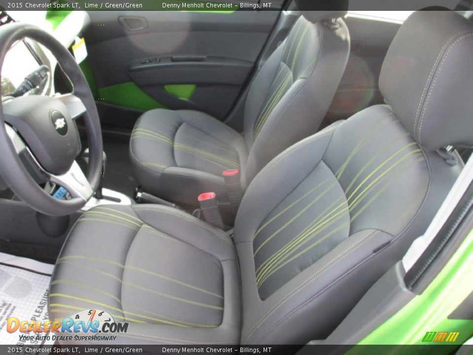 Front Seat of 2015 Chevrolet Spark LT Photo #10