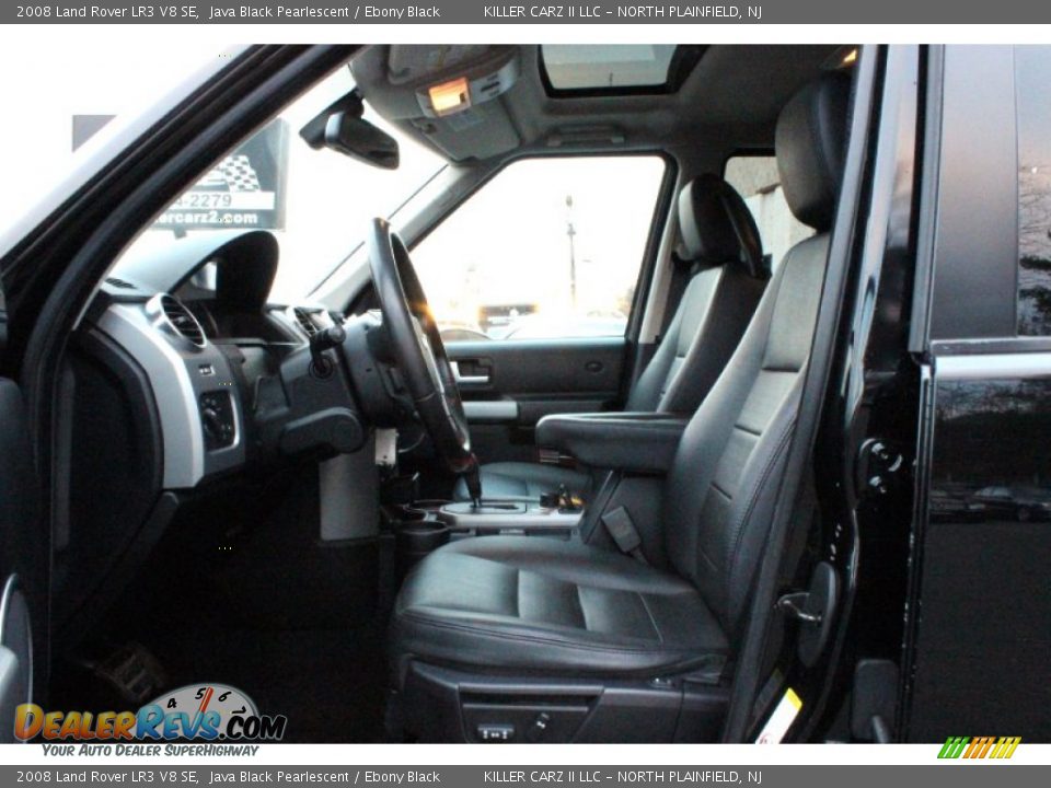 2008 Land Rover LR3 V8 SE Java Black Pearlescent / Ebony Black Photo #14