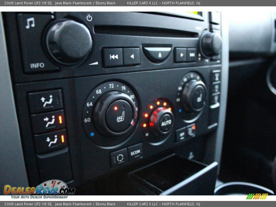 2008 Land Rover LR3 V8 SE Java Black Pearlescent / Ebony Black Photo #18