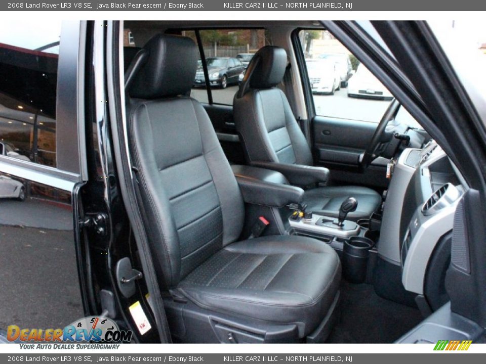 2008 Land Rover LR3 V8 SE Java Black Pearlescent / Ebony Black Photo #22