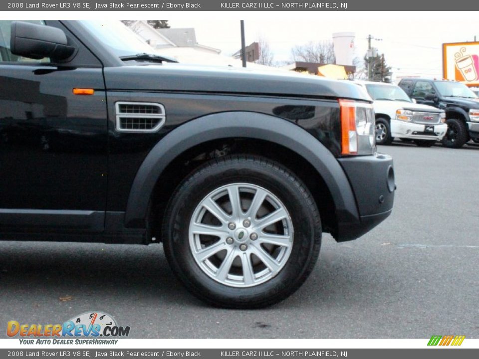 2008 Land Rover LR3 V8 SE Java Black Pearlescent / Ebony Black Photo #36