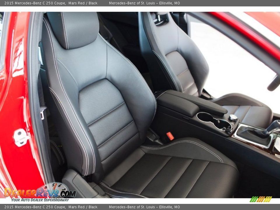 Front Seat of 2015 Mercedes-Benz C 250 Coupe Photo #11