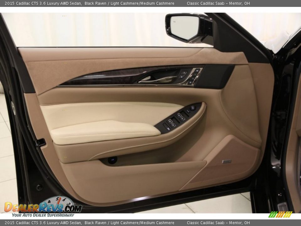 Door Panel of 2015 Cadillac CTS 3.6 Luxury AWD Sedan Photo #4