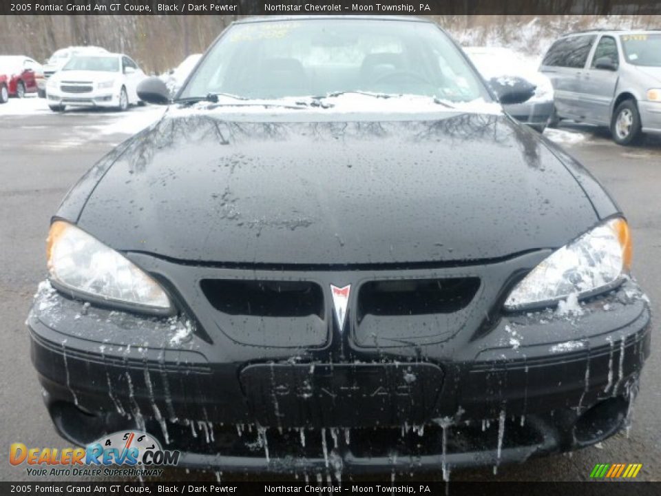 2005 Pontiac Grand Am GT Coupe Black / Dark Pewter Photo #6