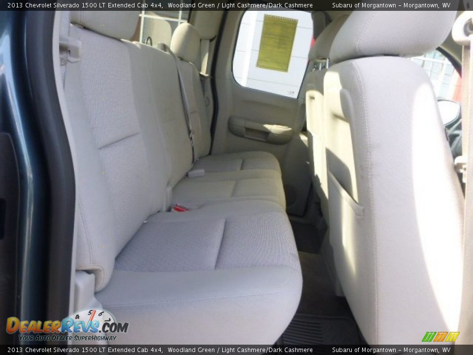 2013 Chevrolet Silverado 1500 LT Extended Cab 4x4 Woodland Green / Light Cashmere/Dark Cashmere Photo #15