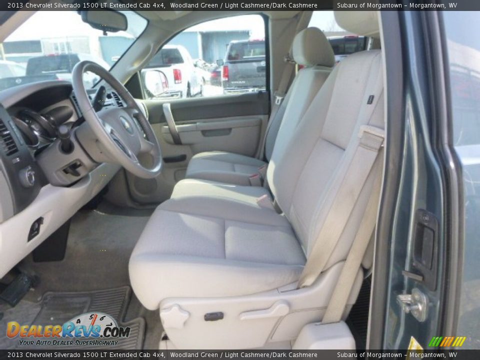 2013 Chevrolet Silverado 1500 LT Extended Cab 4x4 Woodland Green / Light Cashmere/Dark Cashmere Photo #17