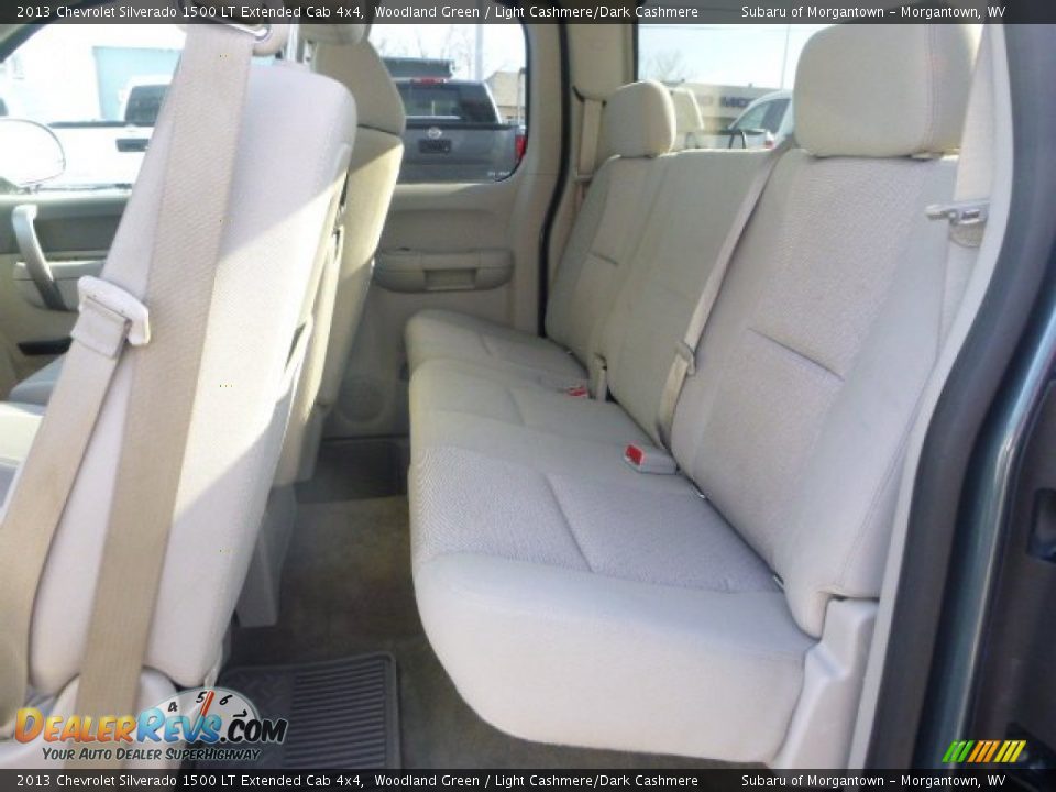 2013 Chevrolet Silverado 1500 LT Extended Cab 4x4 Woodland Green / Light Cashmere/Dark Cashmere Photo #18