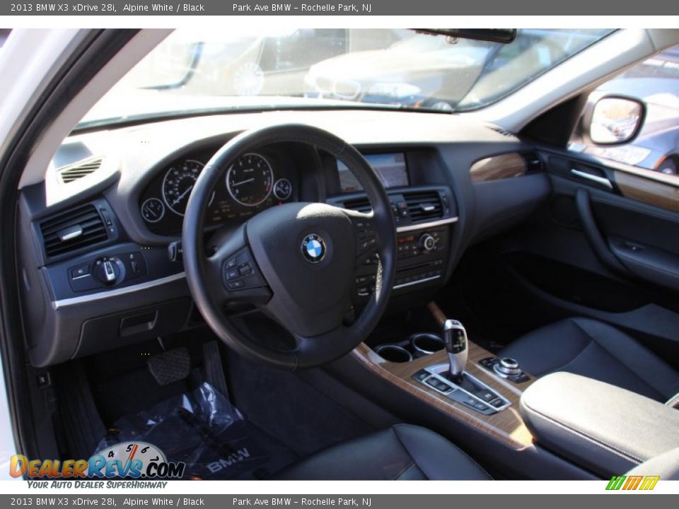 2013 BMW X3 xDrive 28i Alpine White / Black Photo #11