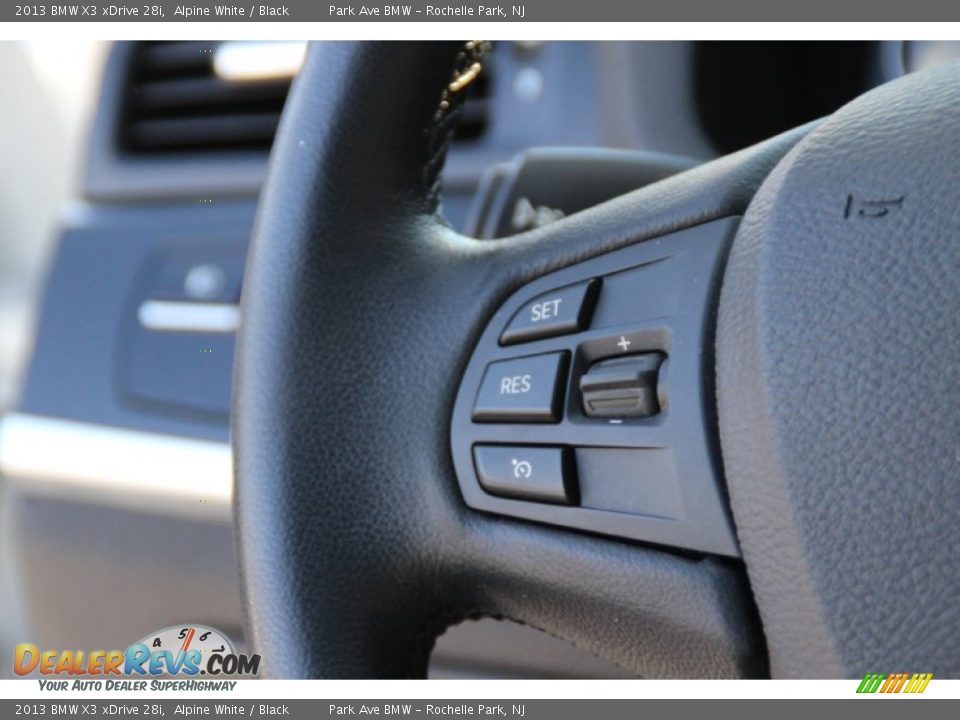 2013 BMW X3 xDrive 28i Alpine White / Black Photo #20