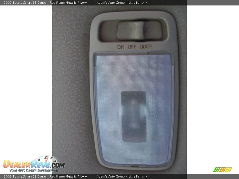 2002 Toyota Solara SE Coupe Red Flame Metallic / Ivory Photo #31