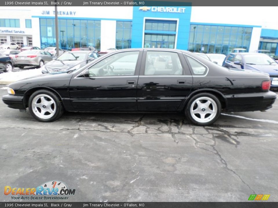 1996 Chevrolet Impala SS Black / Gray Photo #2