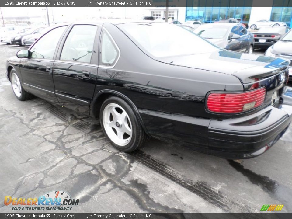 1996 Chevrolet Impala SS Black / Gray Photo #3