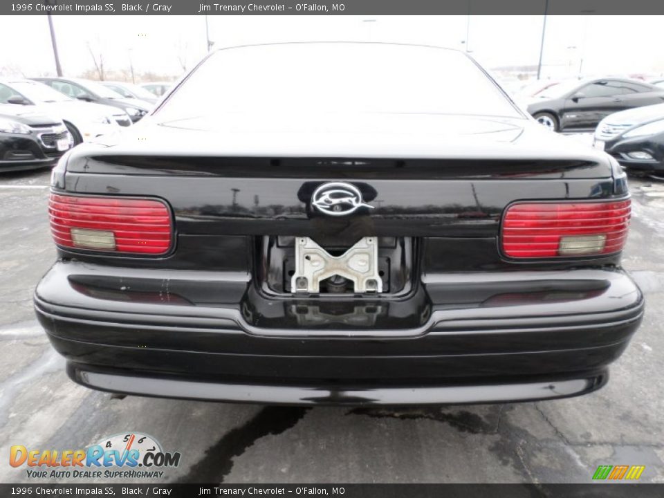 1996 Chevrolet Impala SS Black / Gray Photo #4