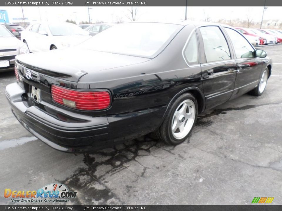 1996 Chevrolet Impala SS Black / Gray Photo #5