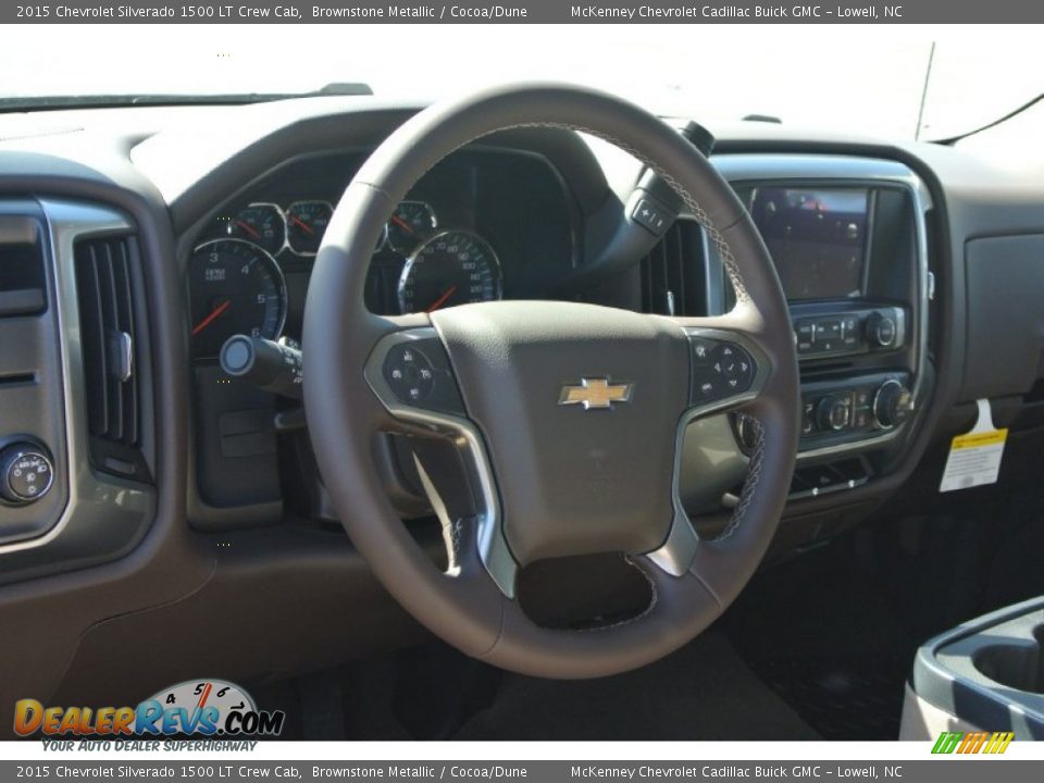 2015 Chevrolet Silverado 1500 LT Crew Cab Brownstone Metallic / Cocoa/Dune Photo #18