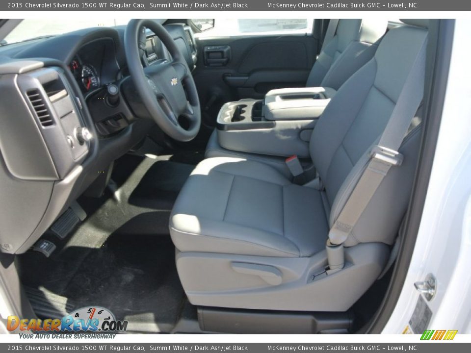 2015 Chevrolet Silverado 1500 WT Regular Cab Summit White / Dark Ash/Jet Black Photo #8