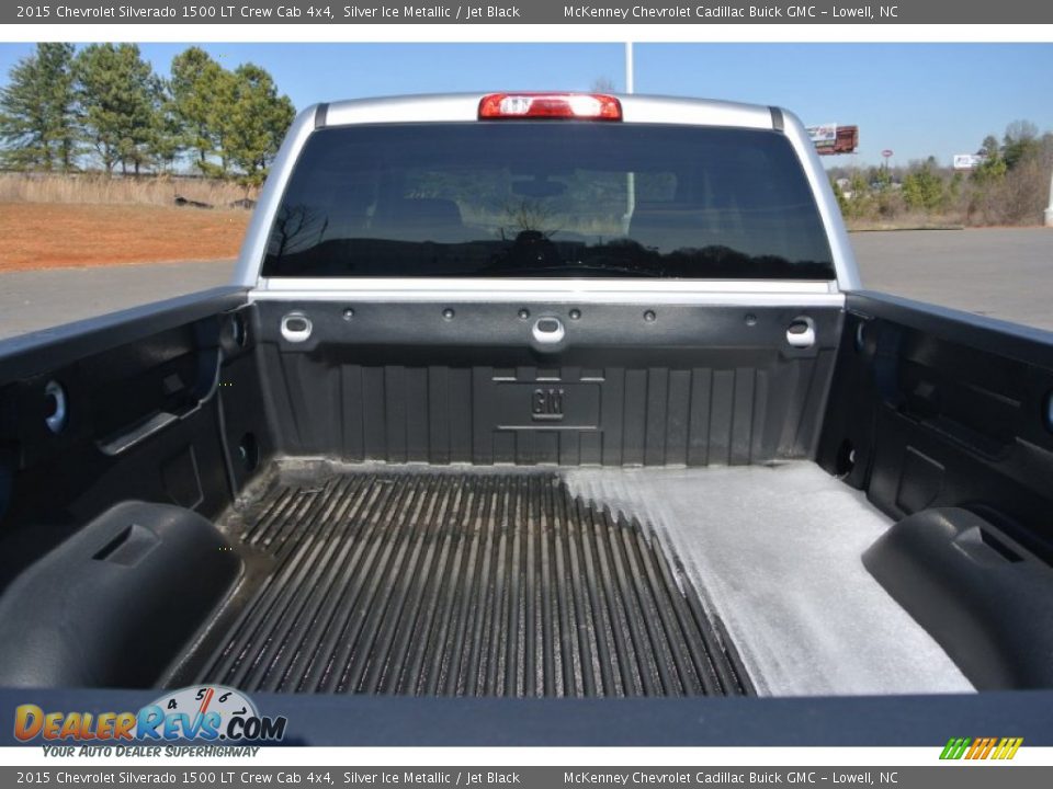 2015 Chevrolet Silverado 1500 LT Crew Cab 4x4 Silver Ice Metallic / Jet Black Photo #16