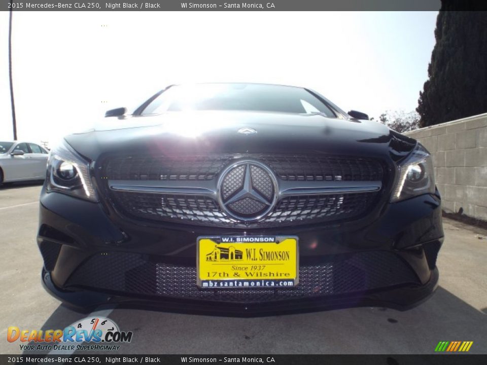 2015 Mercedes-Benz CLA 250 Night Black / Black Photo #2