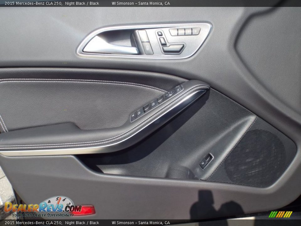 2015 Mercedes-Benz CLA 250 Night Black / Black Photo #6