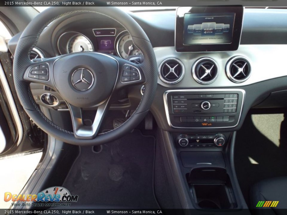 2015 Mercedes-Benz CLA 250 Night Black / Black Photo #9