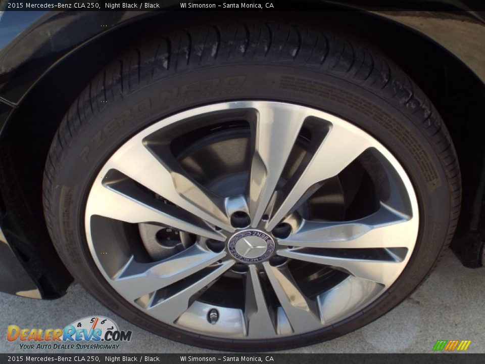 2015 Mercedes-Benz CLA 250 Night Black / Black Photo #10
