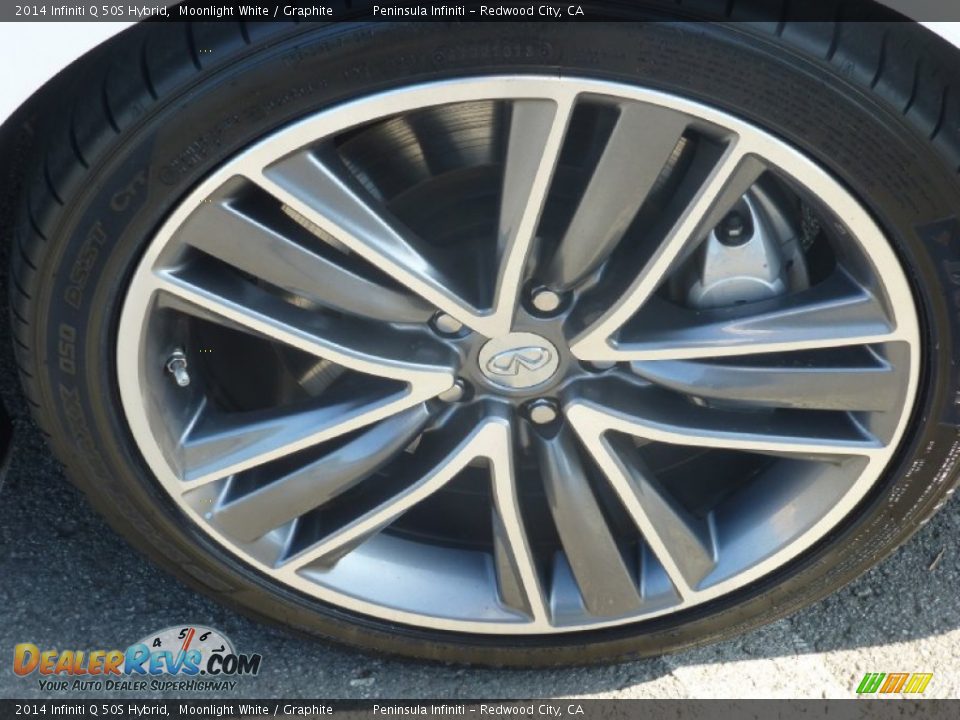 2014 Infiniti Q 50S Hybrid Wheel Photo #15