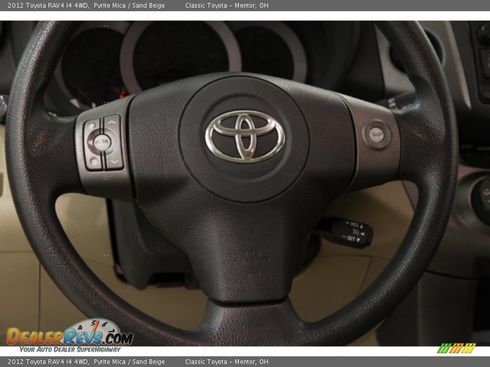 2012 Toyota RAV4 I4 4WD Pyrite Mica / Sand Beige Photo #6